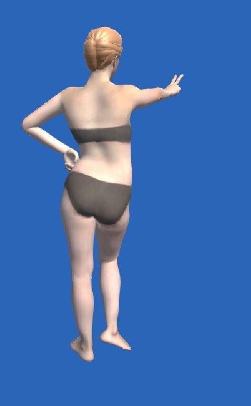female Drdr  3D model_13