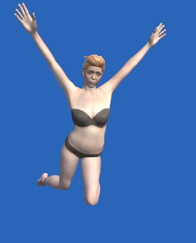 female Drdr  3D model_15