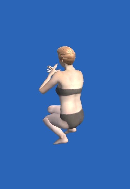 female Drdr  3D model_11