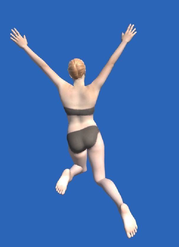 female Drdr  3D model_17