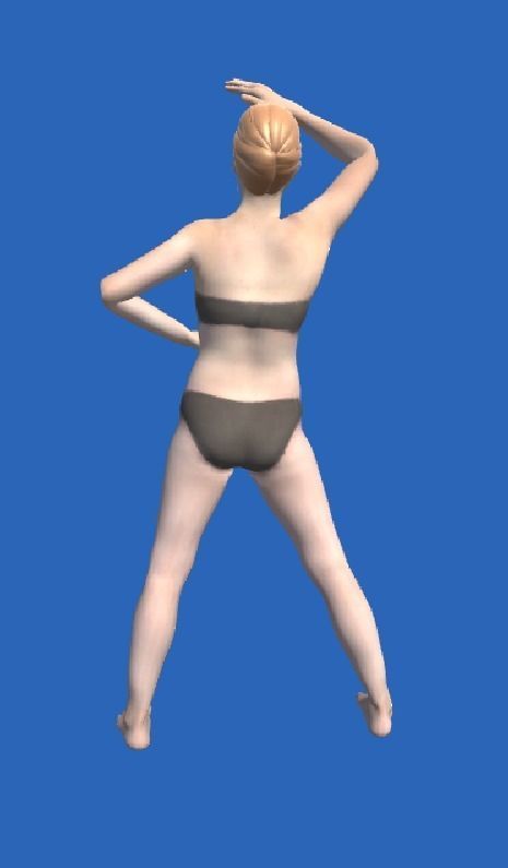 female Drdr  3D model_9
