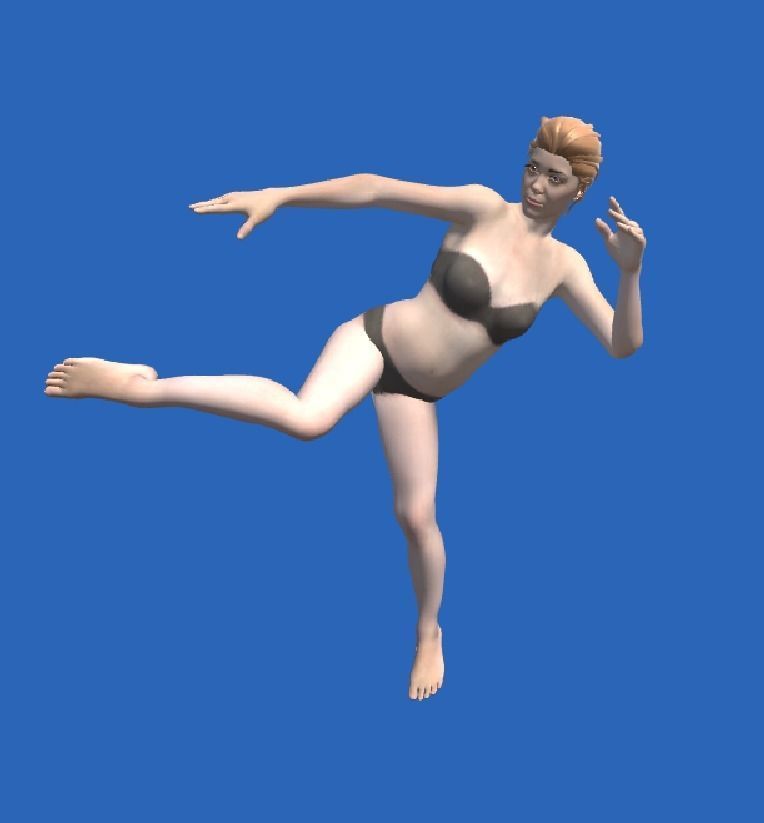 female Drdr  3D model_20