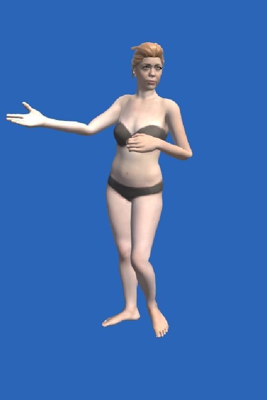 female Drdr  3D model_19