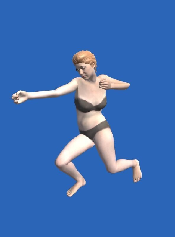 female Drdr  3D model_22