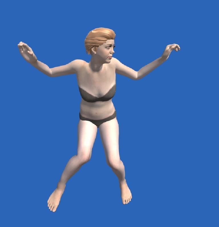 female Drdr  3D model_14