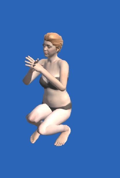 female Drdr  3D model_10