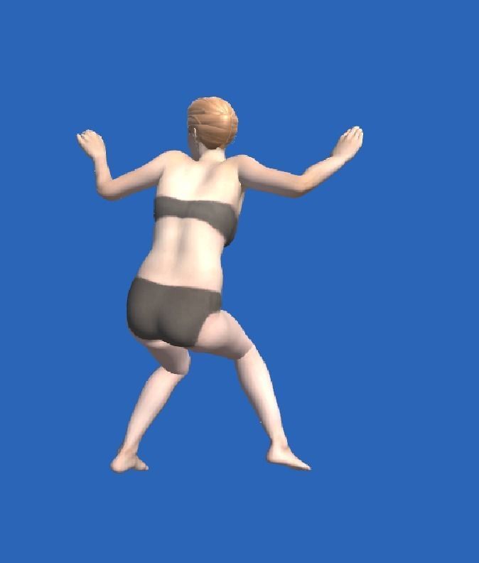 female Drdr  3D model_12