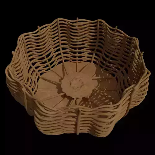 Basket wicker