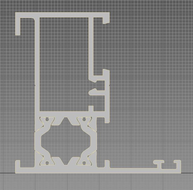 Aluminium profiles 3D model_15