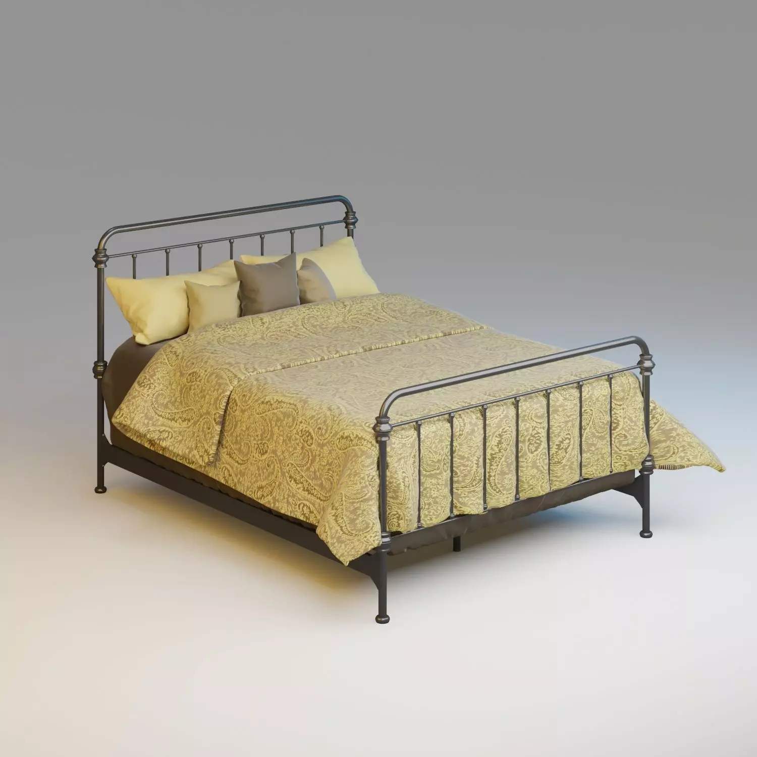 Overstock - Giselle Bed 3D model