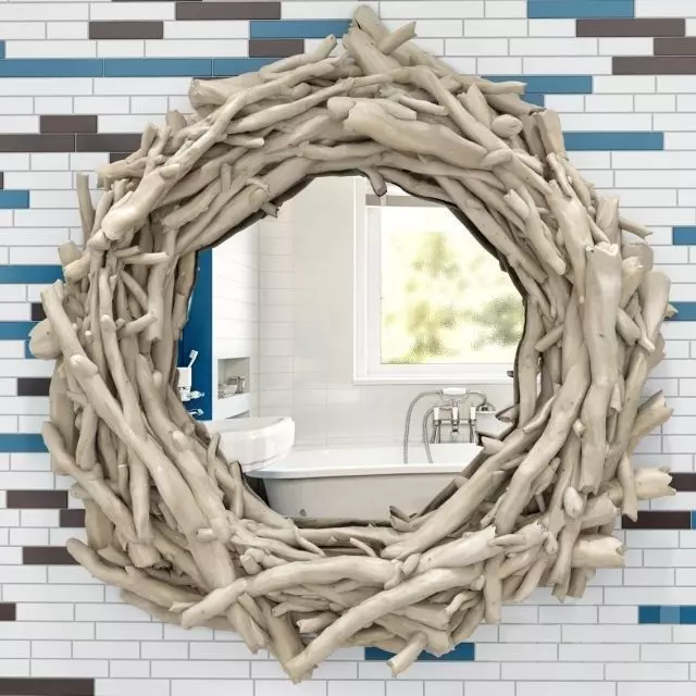 Mirror branch 3D model_0