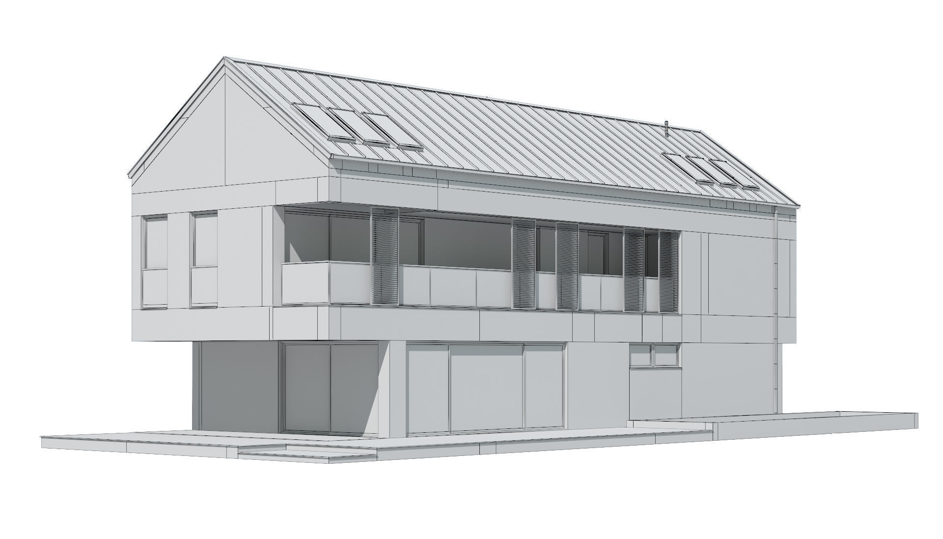 Cottage 031 3D model_7