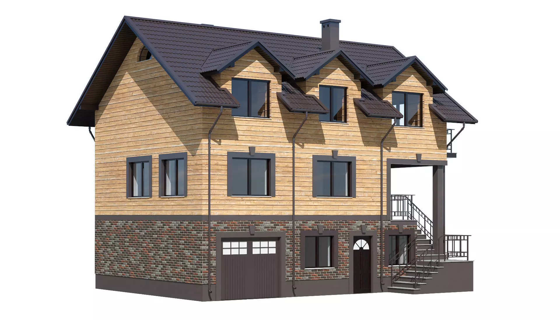 Cottage 025 3D model_0