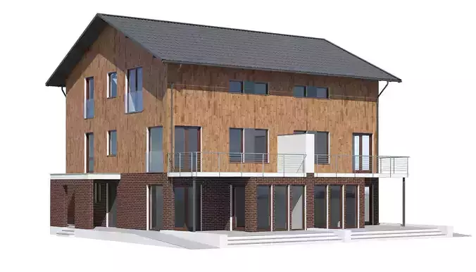 Cottage 024 3D model
