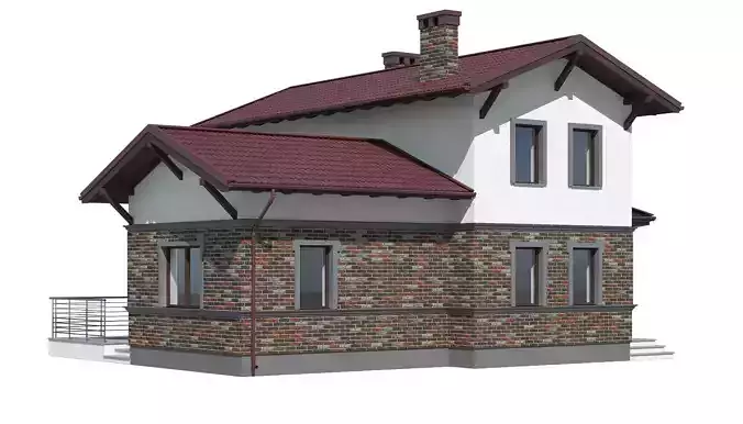 Cottage 033 3D model