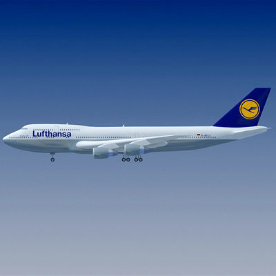 15 Airline Textures 3D Models 3D Model Collection_8