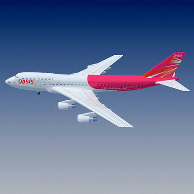 15 Airline Textures 3D Models 3D Model Collection_11