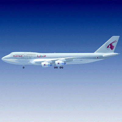 15 Airline Textures 3D Models 3D Model Collection_6