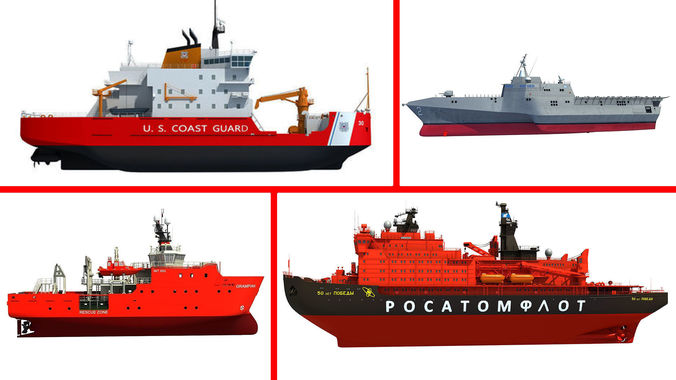 Ship Collection 3D Models 