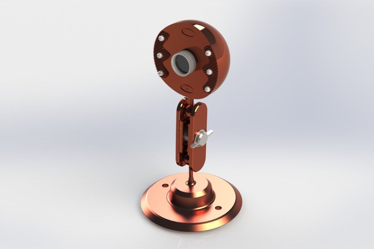 Web Cam  3D model_2