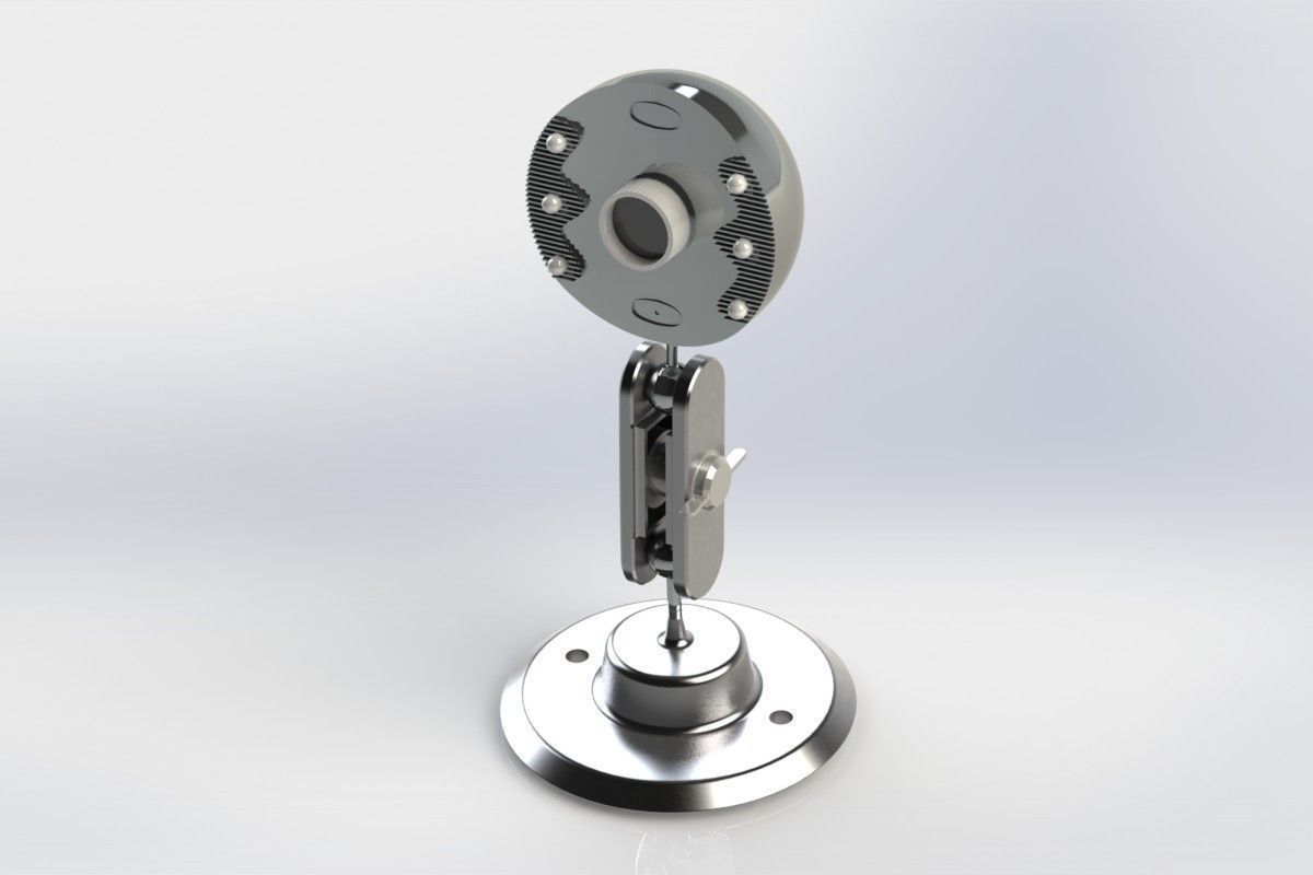 Web Cam  3D model_6