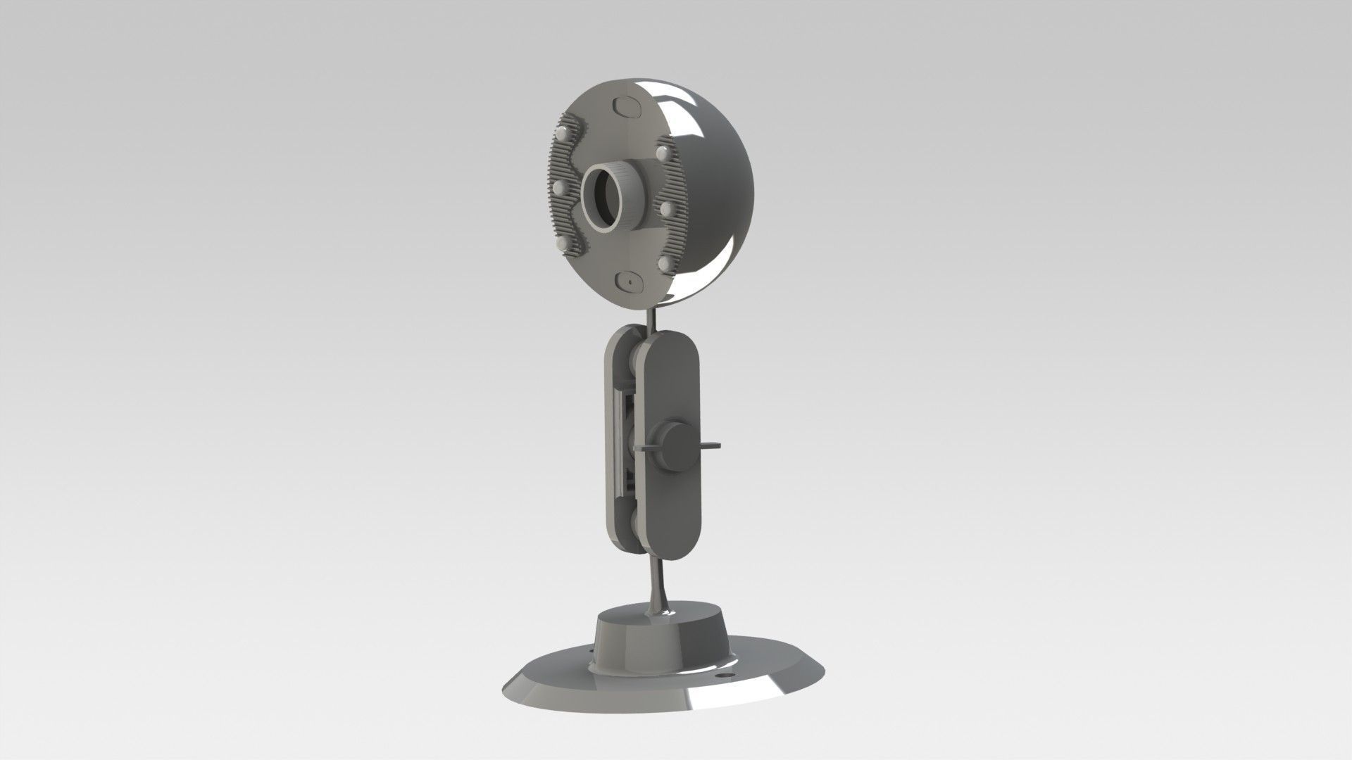 Web Cam  3D model_5