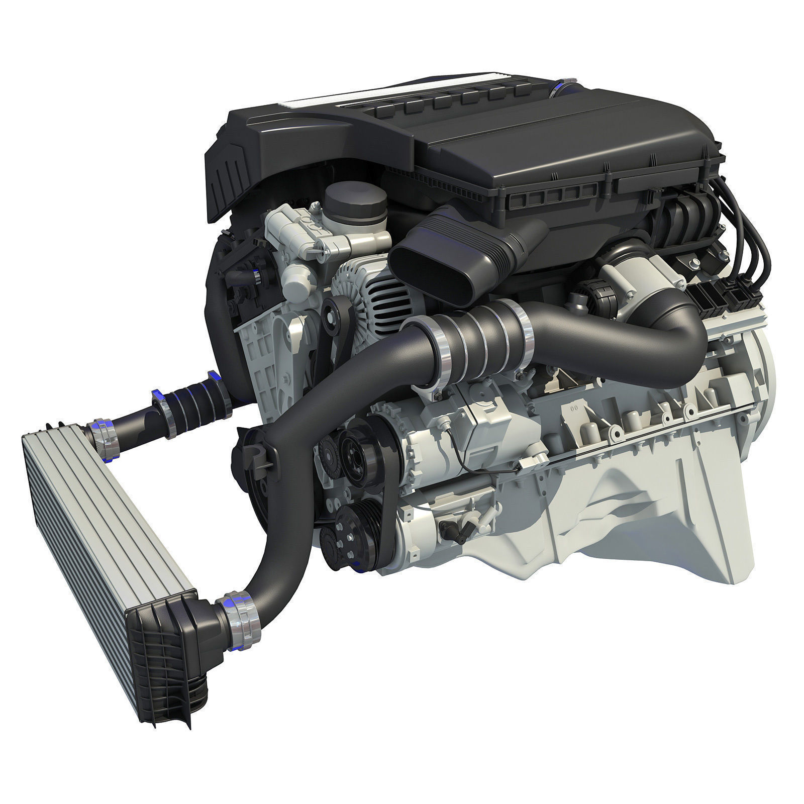 Car Engine 3D Models 3D Model Collection_3