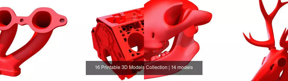 16 Printable 3D Models Collection _1