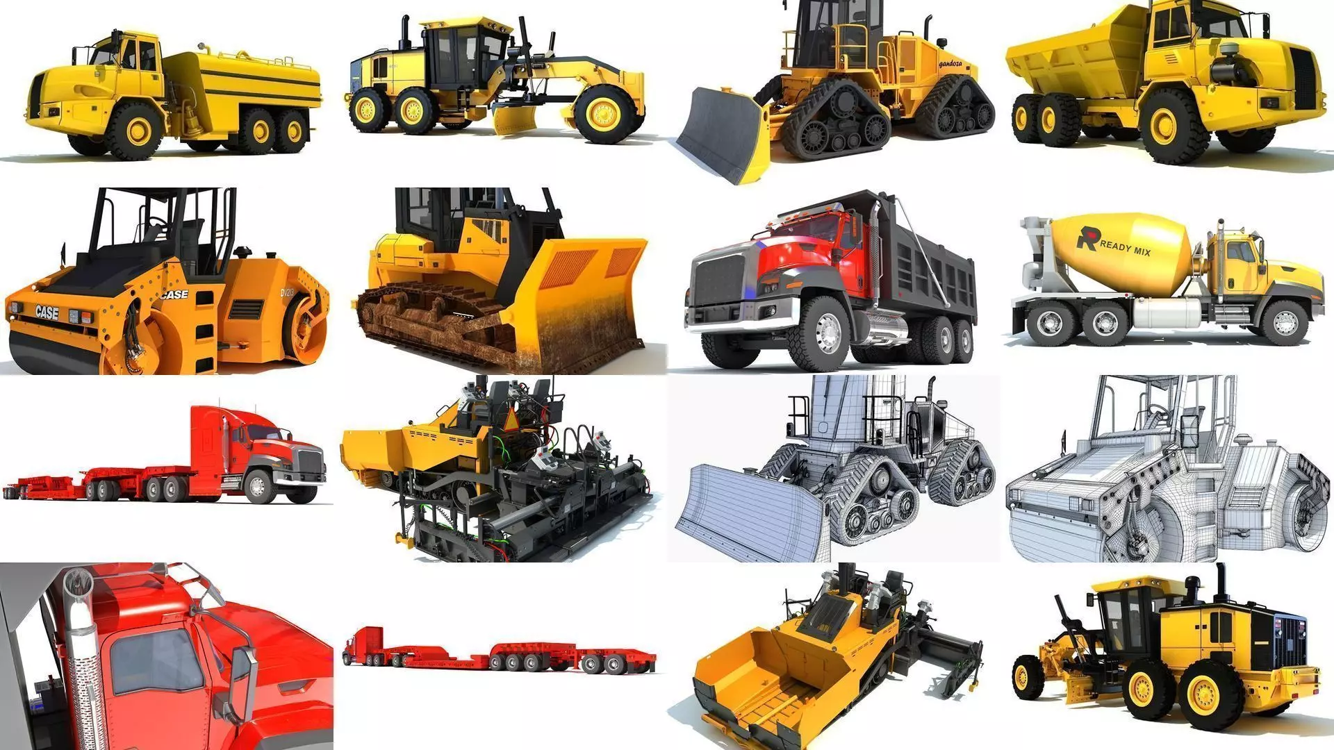 Roadworks Collection 3D Models _0