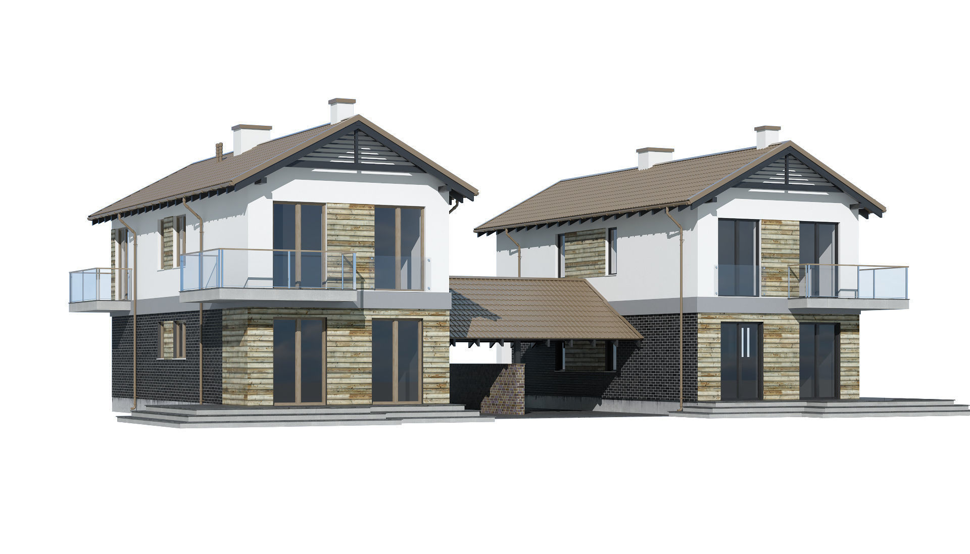 Cottage 043 3D model_2