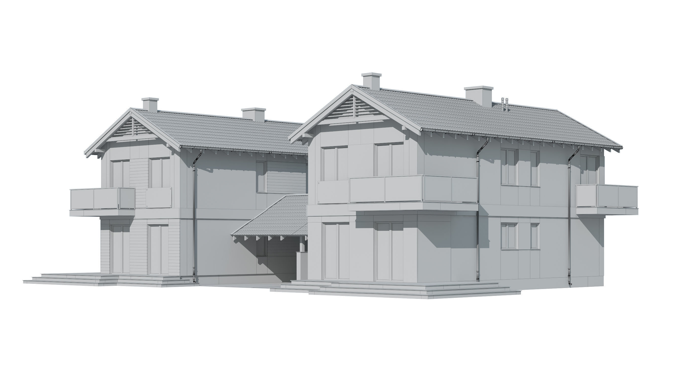 Cottage 043 3D model_7