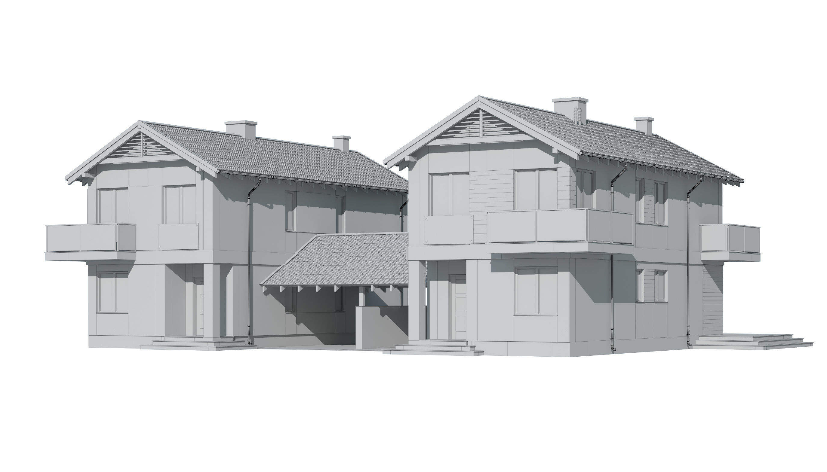 Cottage 043 3D model_5