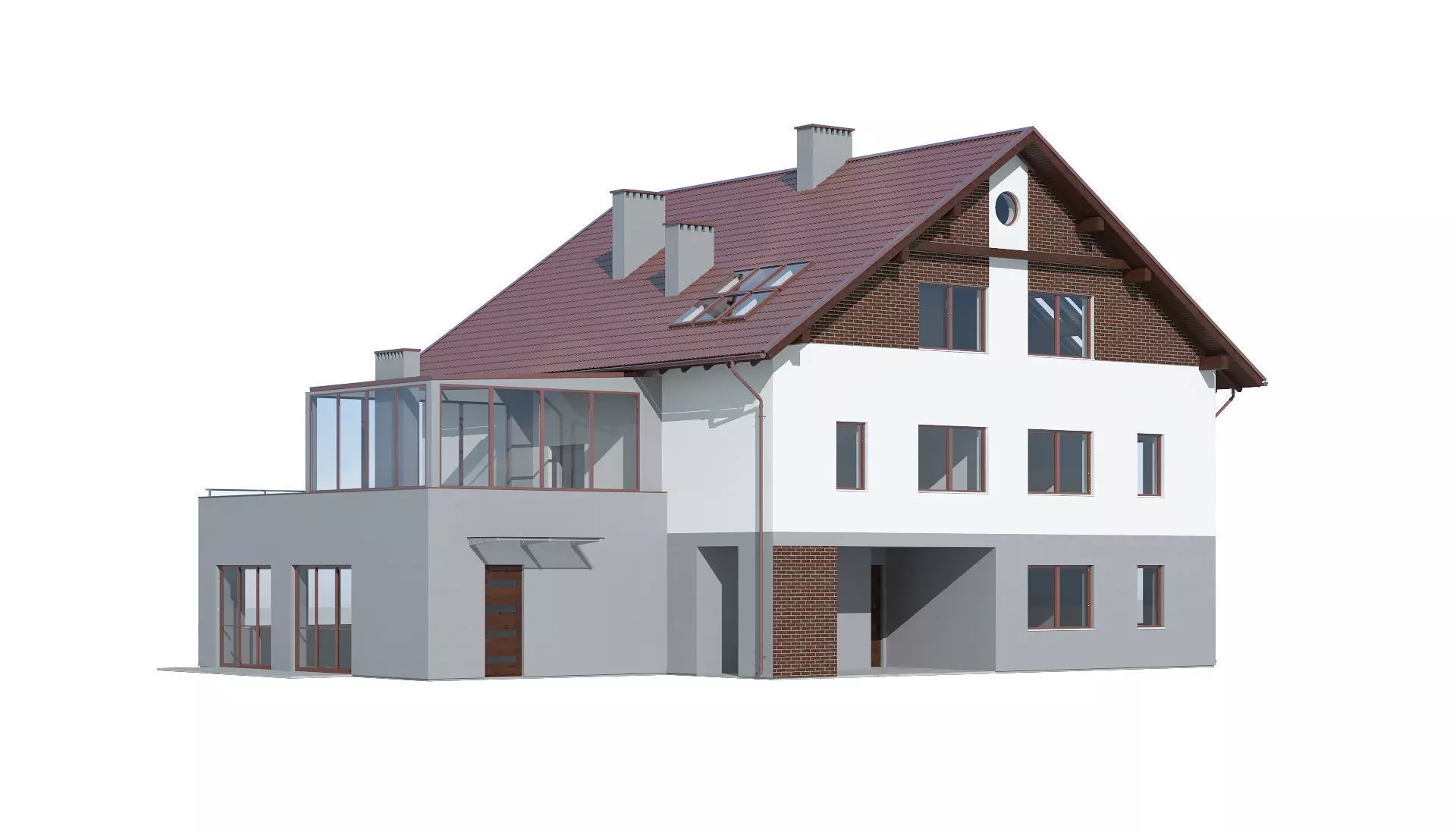 Cottage 042 3D model_0