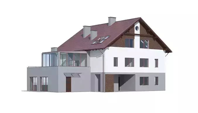 Cottage 042 3D model