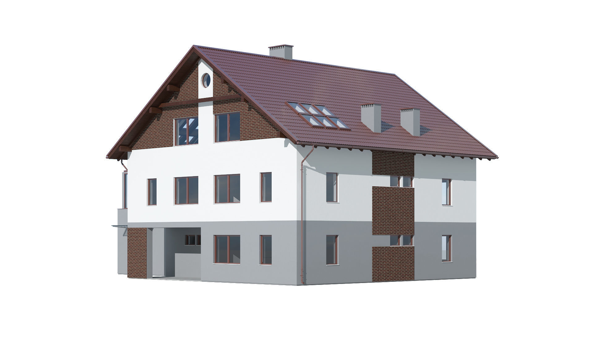 Cottage 042 3D model_1