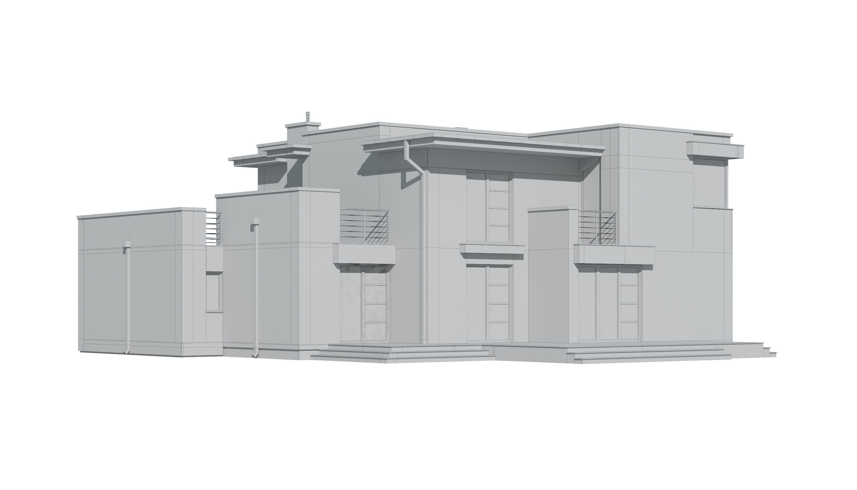 Cottage 040 3D model_6
