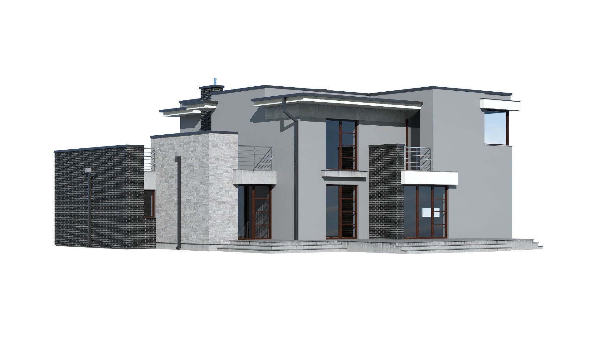 Cottage 040 3D model_2