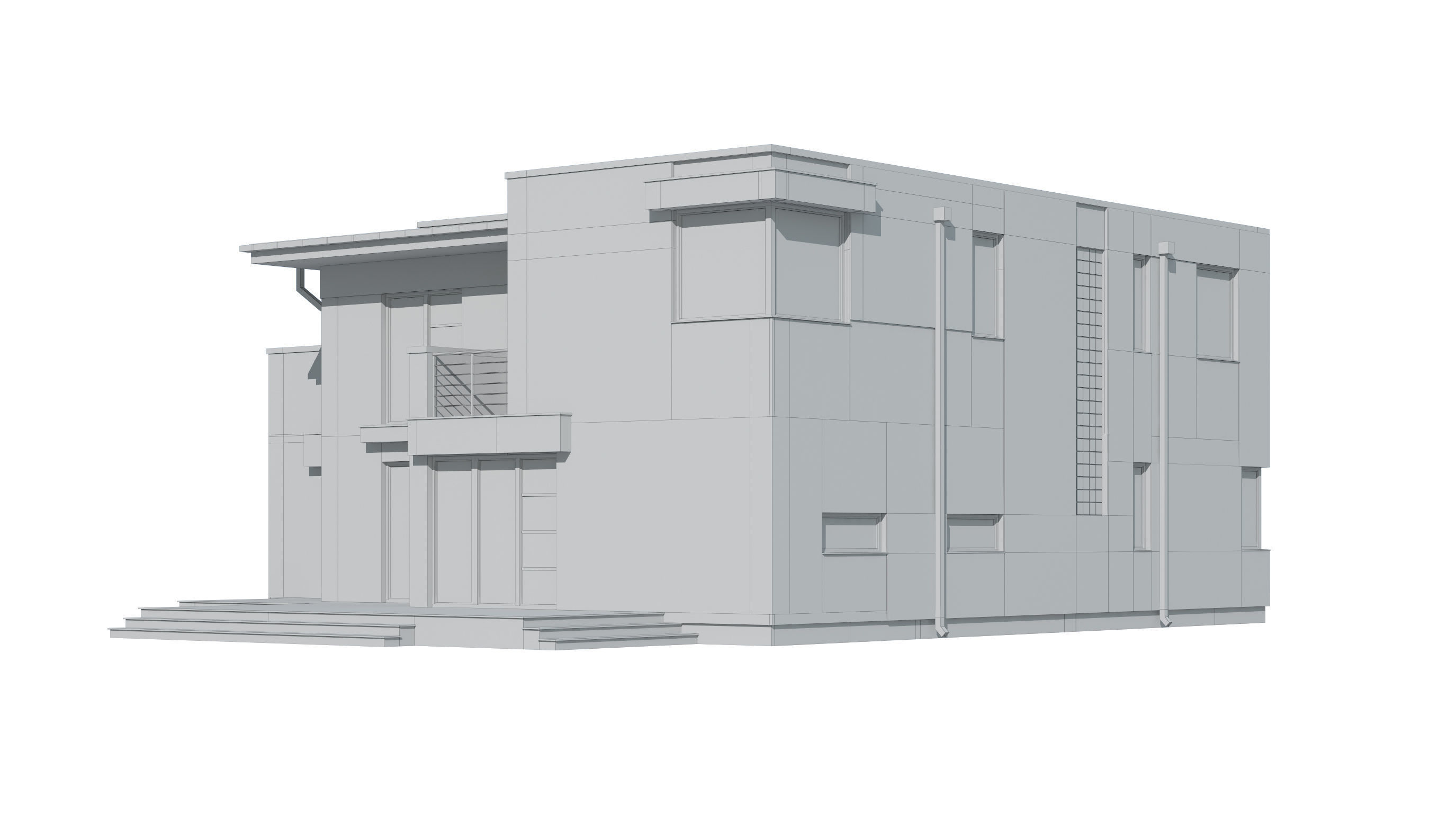 Cottage 040 3D model_7