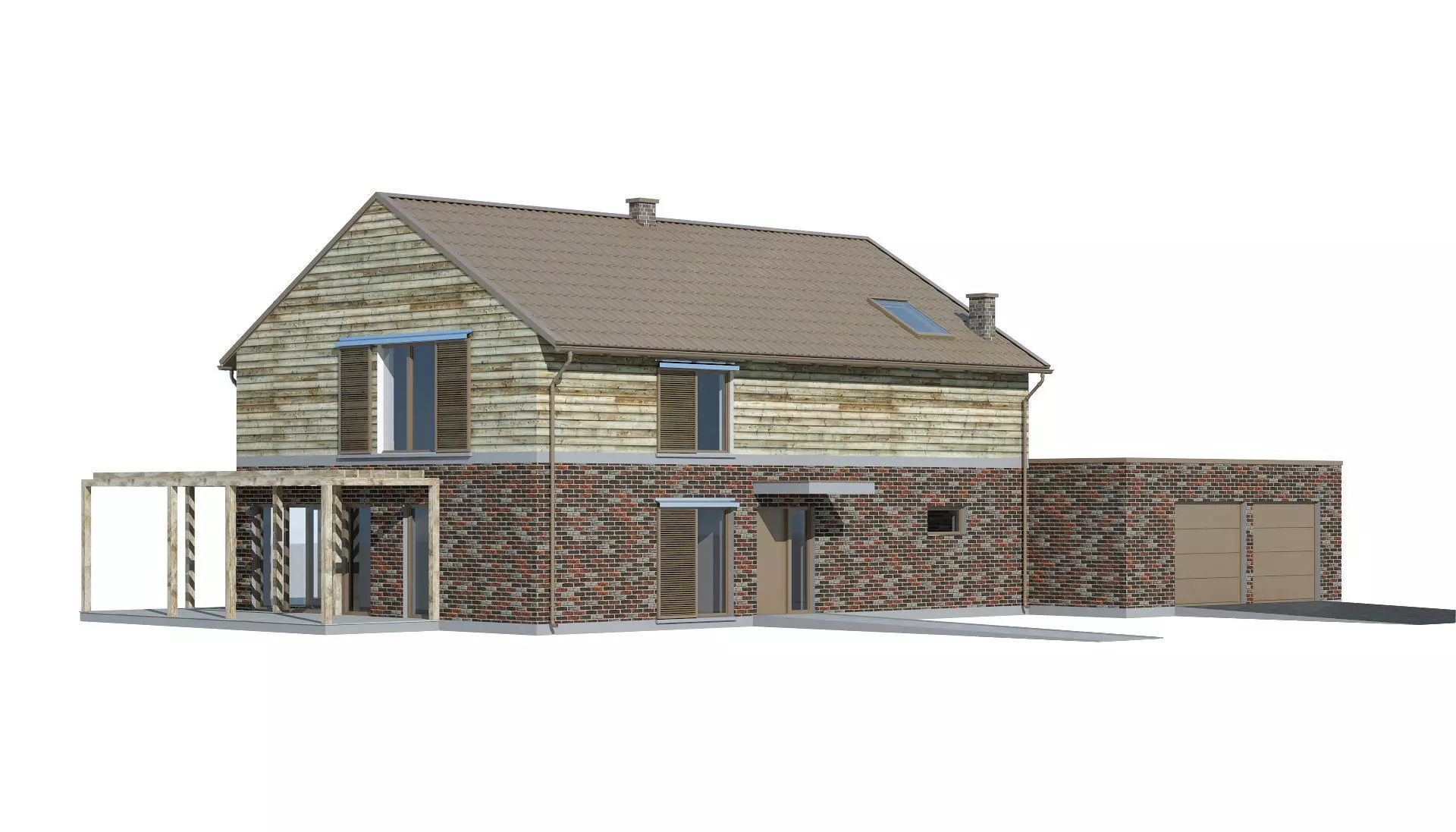 Cottage 039 3D model_0