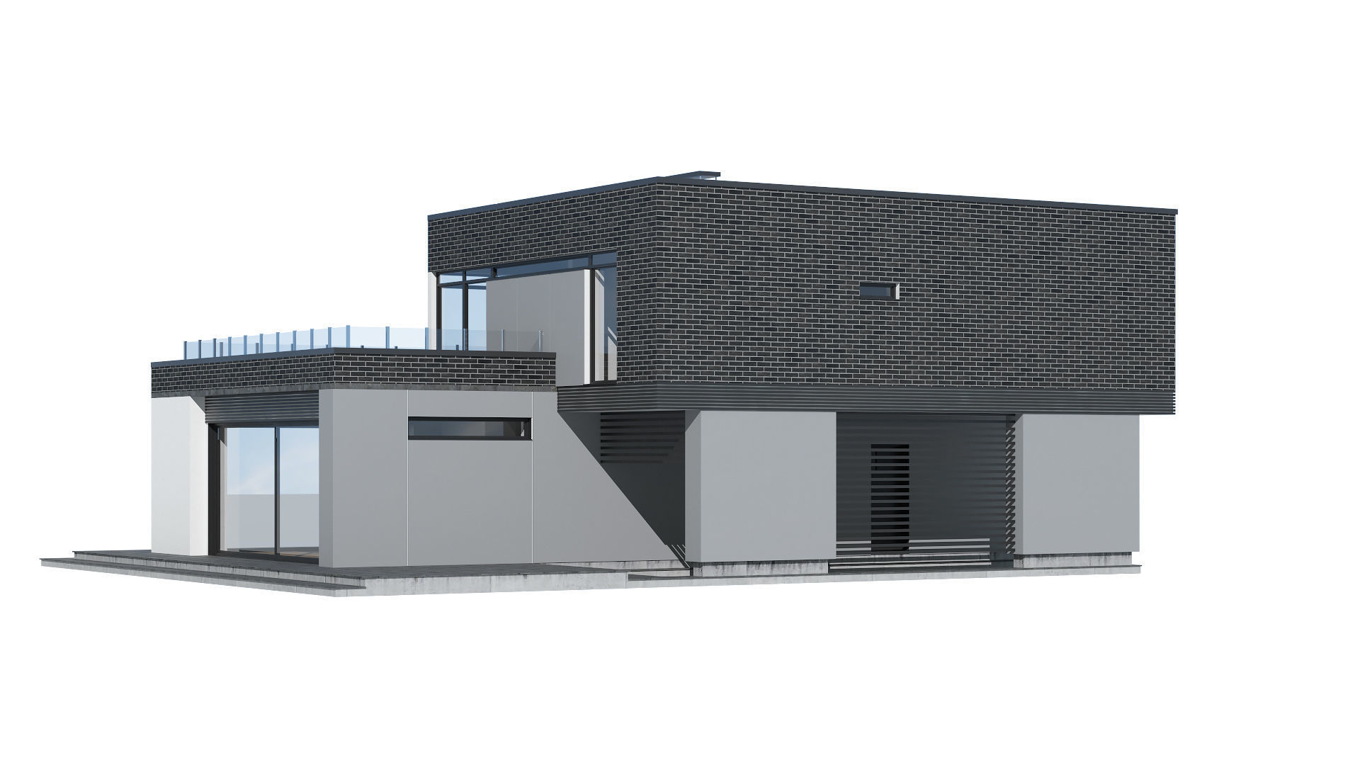 Cottage 038 3D model_2