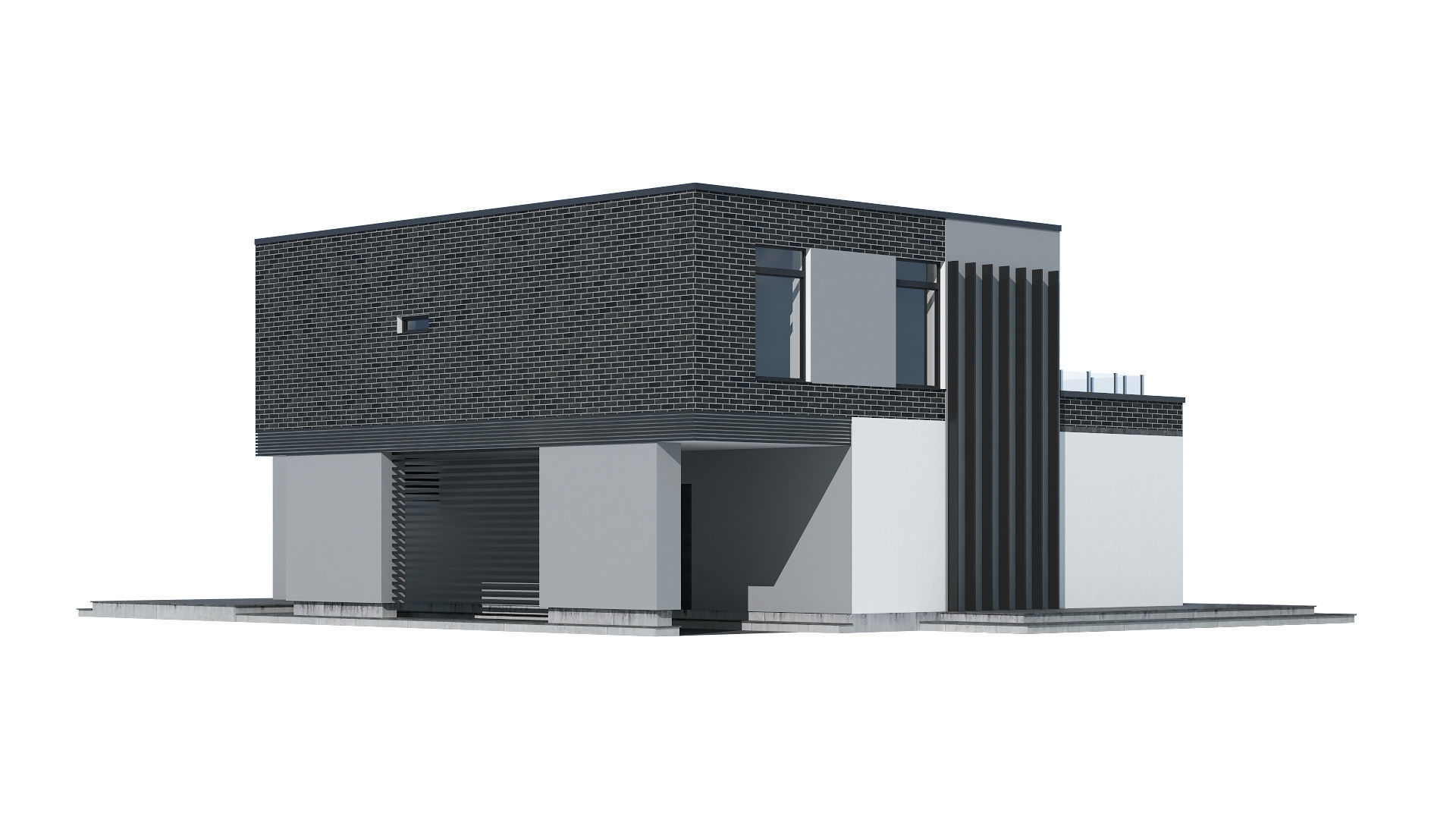 Cottage 038 3D model_3