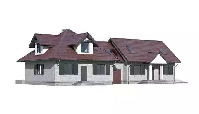 Cottage 037 3D model