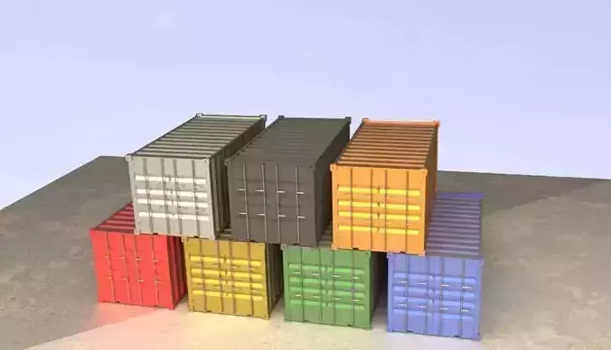 Shipping Container 3D model