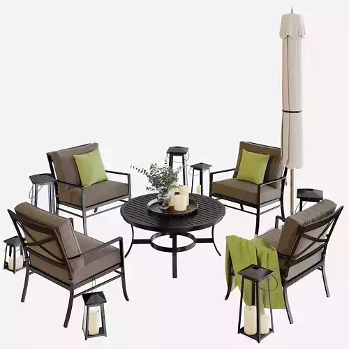Crate and Barrel Regent Lounge Set