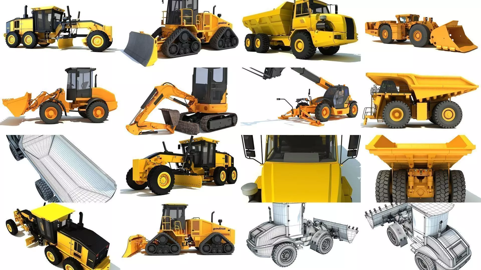 Construction Heavy Vehicles Collection _0