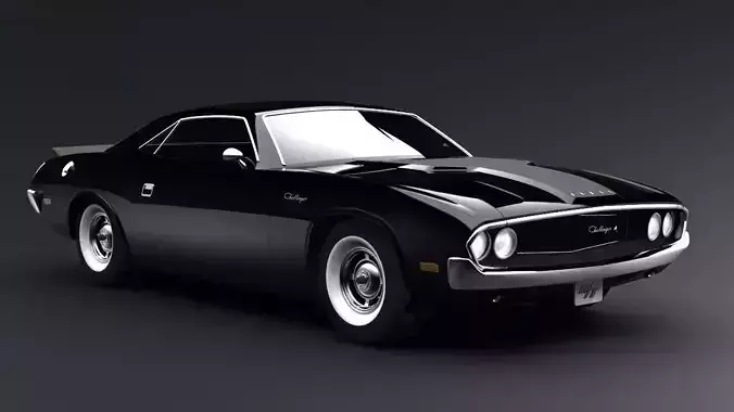 Dodge Challenger 1970 Free 3D model