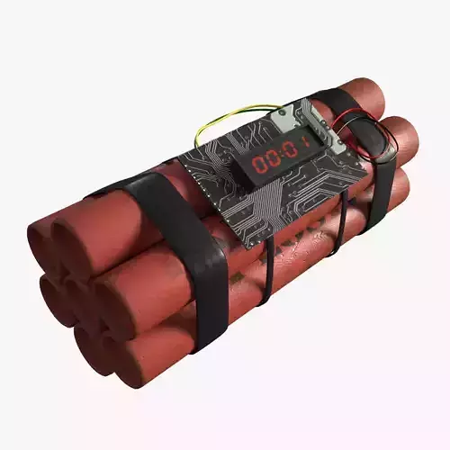 dynamite grenade with timer