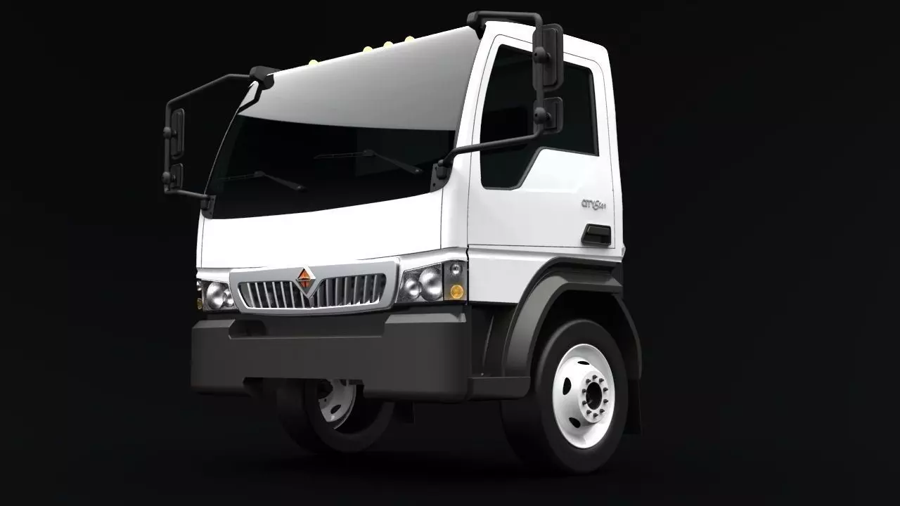 International CF500 Truck Free 3D model
