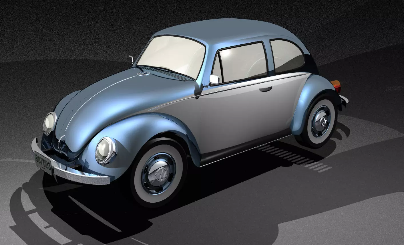 Volkswagen beetle Free 3D model