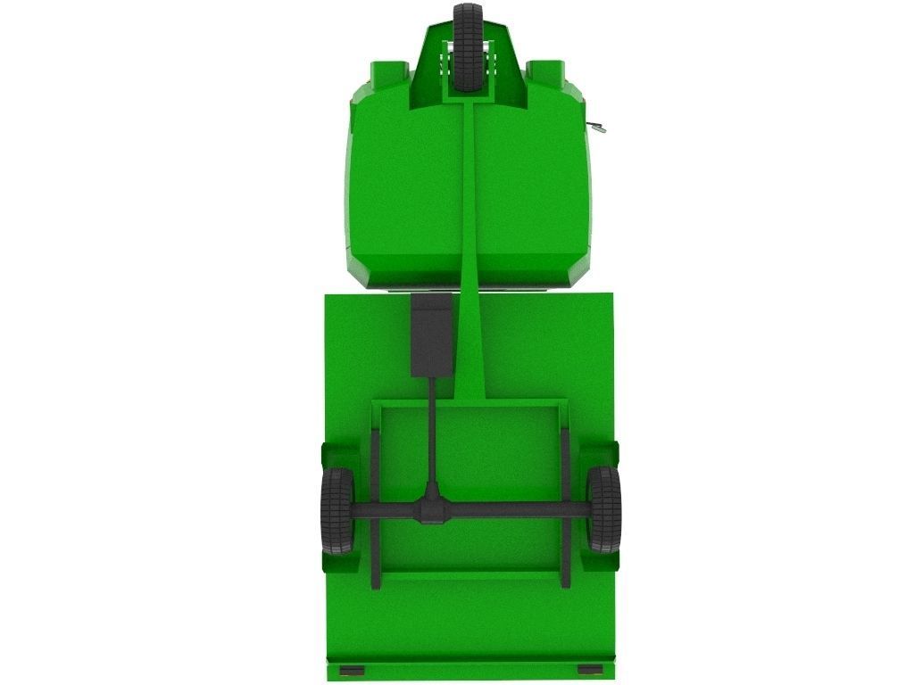 Three Wheel Pickup 3D model_11